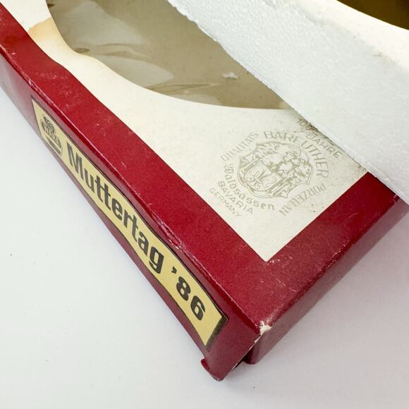 MUTTERTAG Bareuther Bavaria Germany Plate‎ 1986 Mother's Day Playtime. In Box - Picture 4 of 8